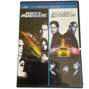 Fast and furious 1 & 2 DVD